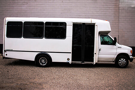 22 passenger party bus exterior